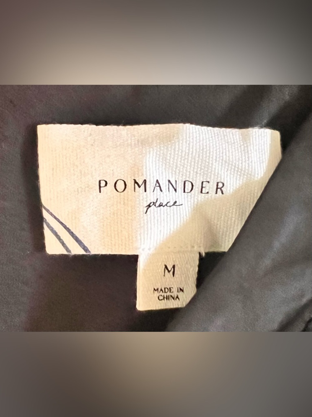 POMANDER PLACE TUCKERNUCK Medium Coco Herringbone Black White Mini Dress - Picture 8 of 12